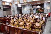 Hội Bác Ái và cộng đoàn Gx tham dự Thánh lễ