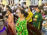 Giáo họ Đaminh và cộng đoàn tham dự Thánh lễ