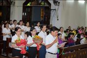Ông trưởng ban lien kết Ban Caritas hạt Phú Thọ ngỏ lời cám ơn