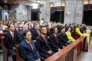 Các thành viên và cựu thành viên HĐMV Gx tham dự Thánh lễ