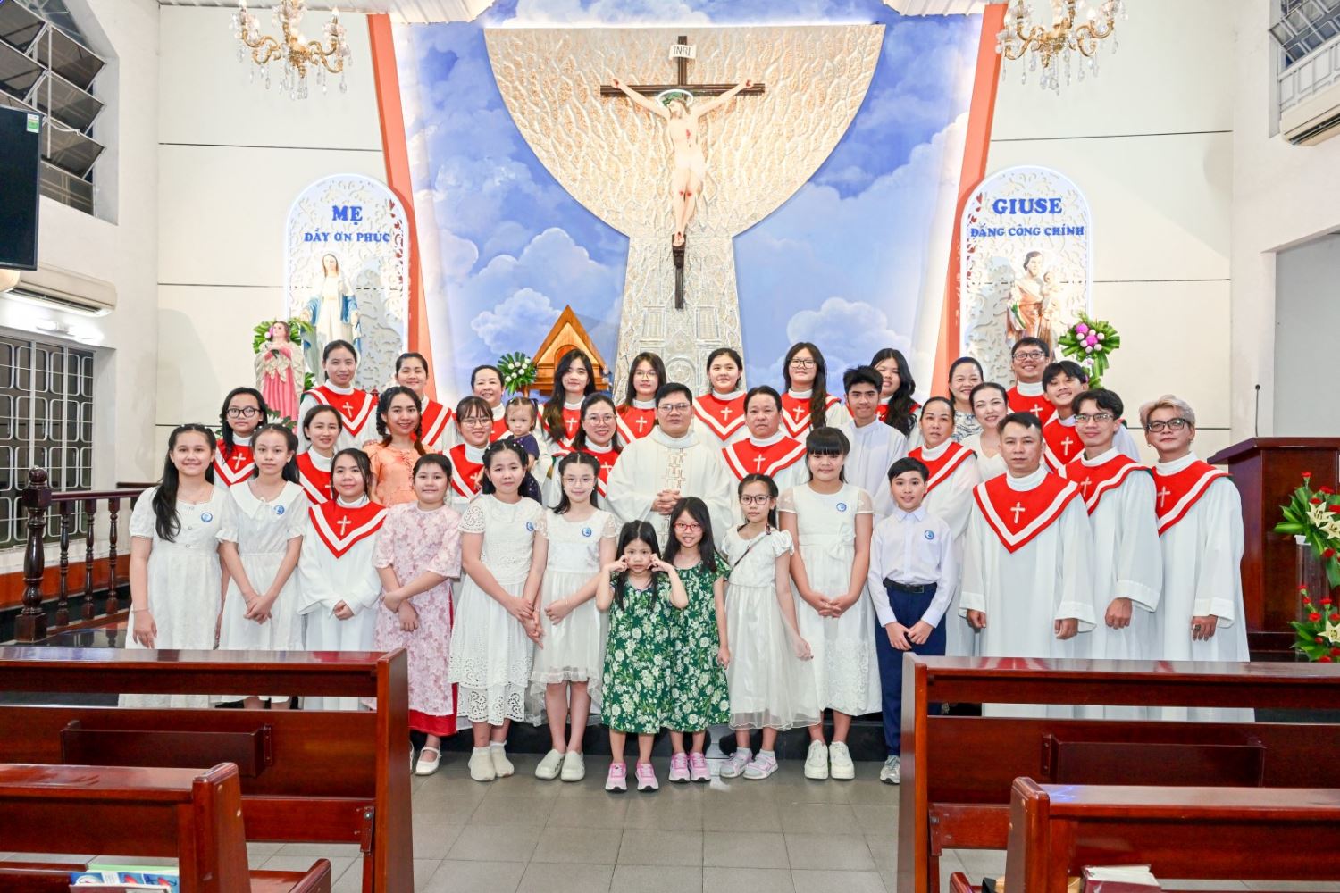 Lễ kính thánh nữ Maria Goretti - Bổn mạng ca đoàn thiếu nhi giáo xứ Bàn Cờ