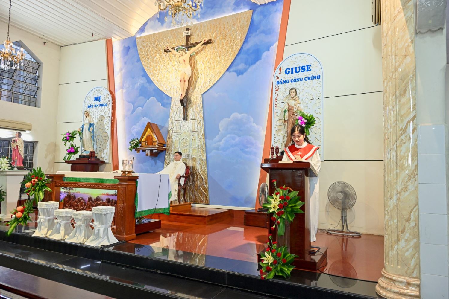 Lễ kính thánh nữ Maria Goretti - Bổn mạng ca đoàn thiếu nhi giáo xứ Bàn Cờ