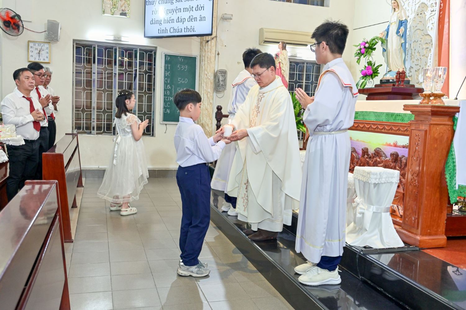 Lễ kính thánh nữ Maria Goretti - Bổn mạng ca đoàn thiếu nhi giáo xứ Bàn Cờ