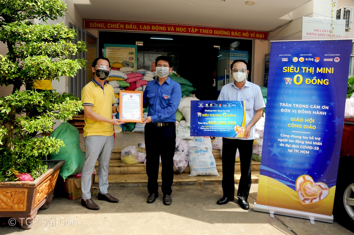 Tổng Giáo phận Sài Gòn Siêu Thị Mini 0 đồng ngày 582021