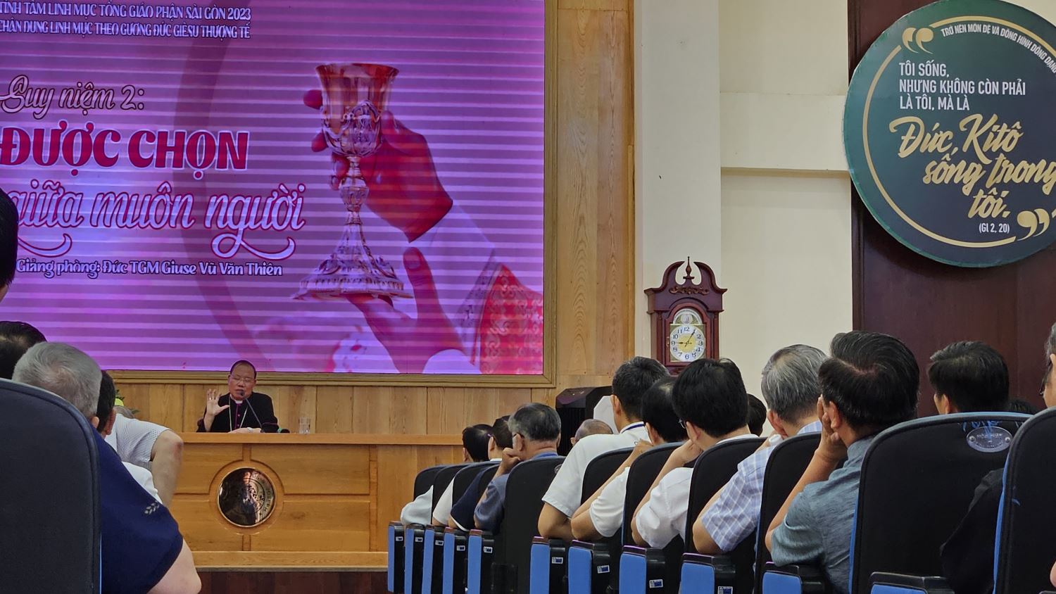 Tuần Tĩnh tâm năm 2023 của linh mục đoàn TGP Sài Gòn