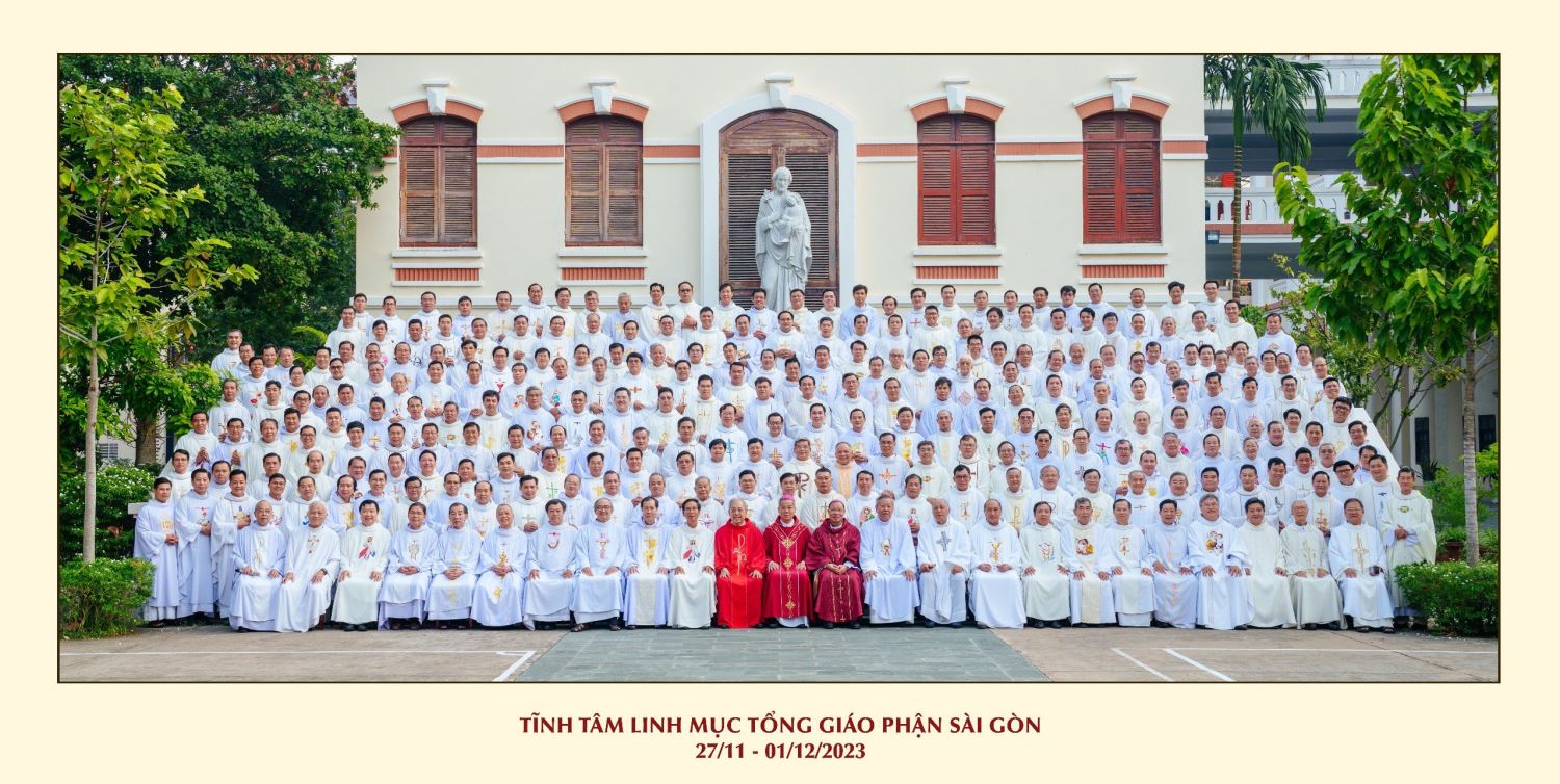 Tuần Tĩnh tâm năm 2023 của linh mục đoàn TGP Sài Gòn