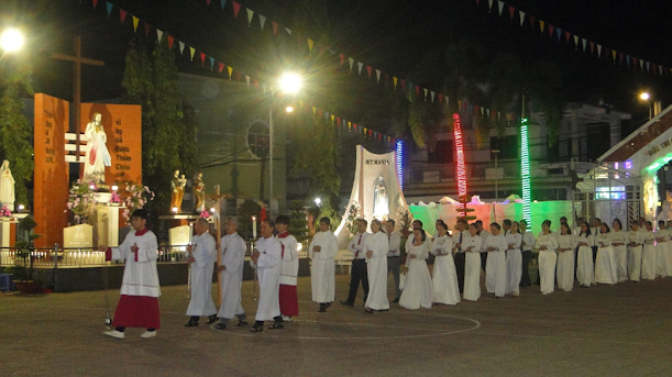 Thánh lễ kính Đức Maria, Mẹ Thiên Chúa - bổn mạng giáo xứ Cao Thái