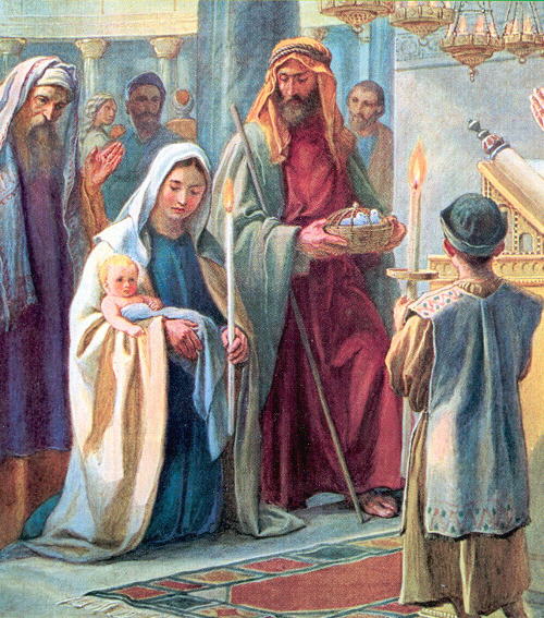 Ngày 02 tháng 02: Ðức Mẹ Dâng Chúa Giêsu Trong Ðền Thánh (+video)