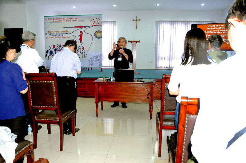 Khóa huấn luyện Cộng đoàn Giáo hội Cơ bản 2019 ngày 30.3  tại Văn phòng Hội Đồng Giám Mục Việt Nam