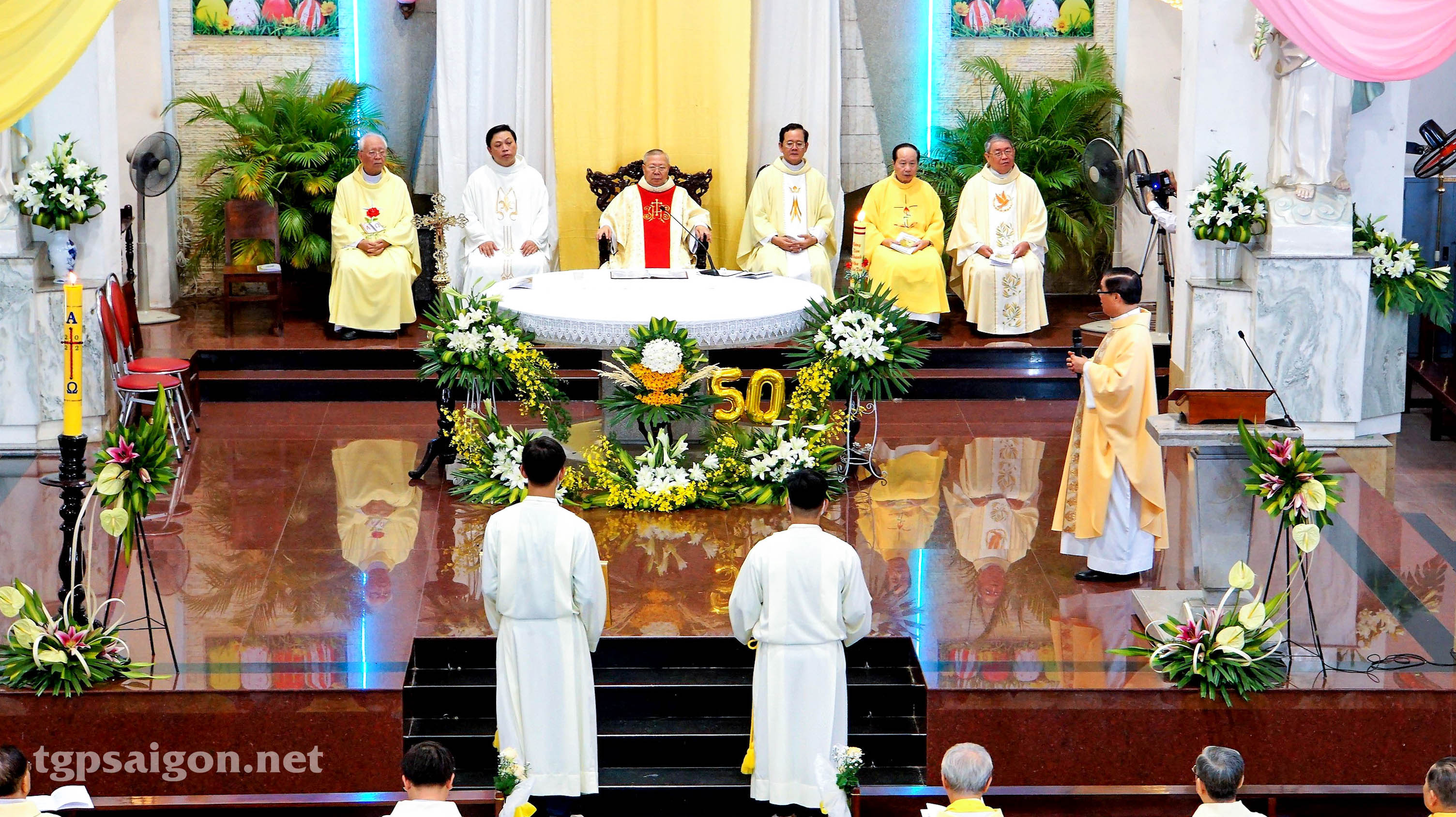 Mừng Kim Khánh linh mục Cha cố Antôn Mai Đức Huy 29-4-2022