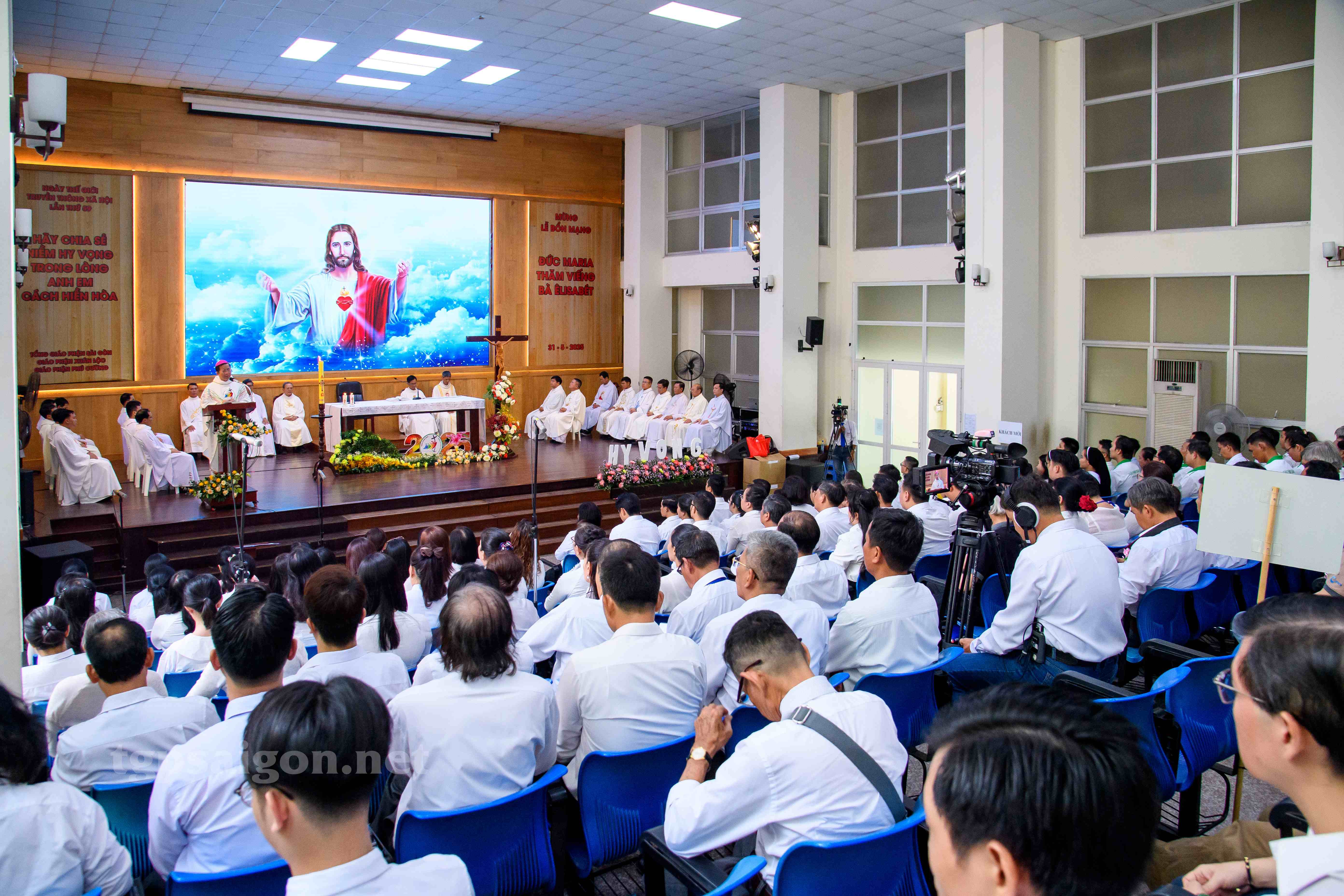 Cử hành Ngày Thế giới Truyền thông xã hội lần thứ 59 tại Sài Gòn