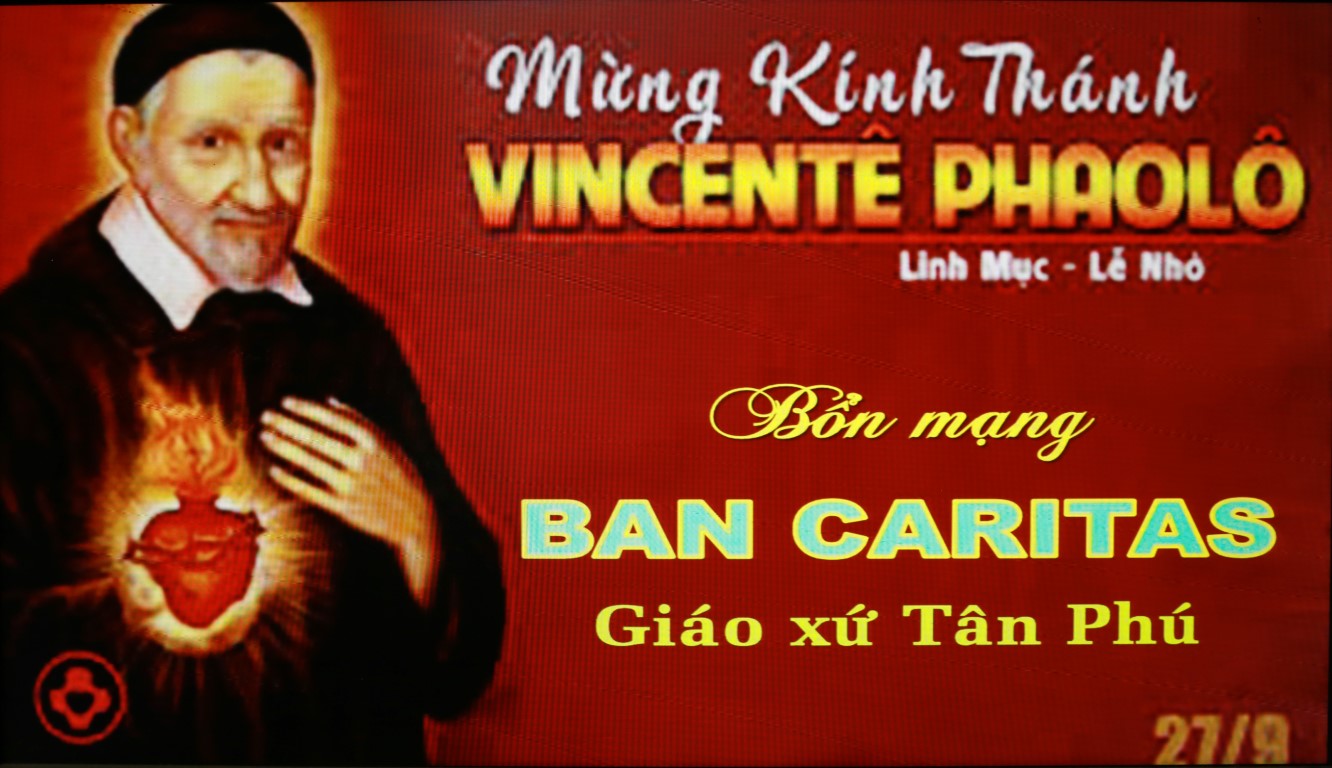 Ban Caritas giáo xứ Tân Phú mừng Bổn mạng năm 2024