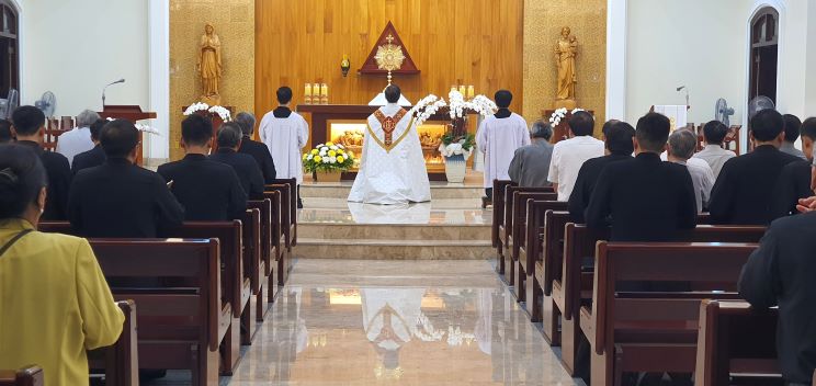 Buổi cầu nguyện cho Đức Giám mục tân cử Giuse Bùi Công Trác