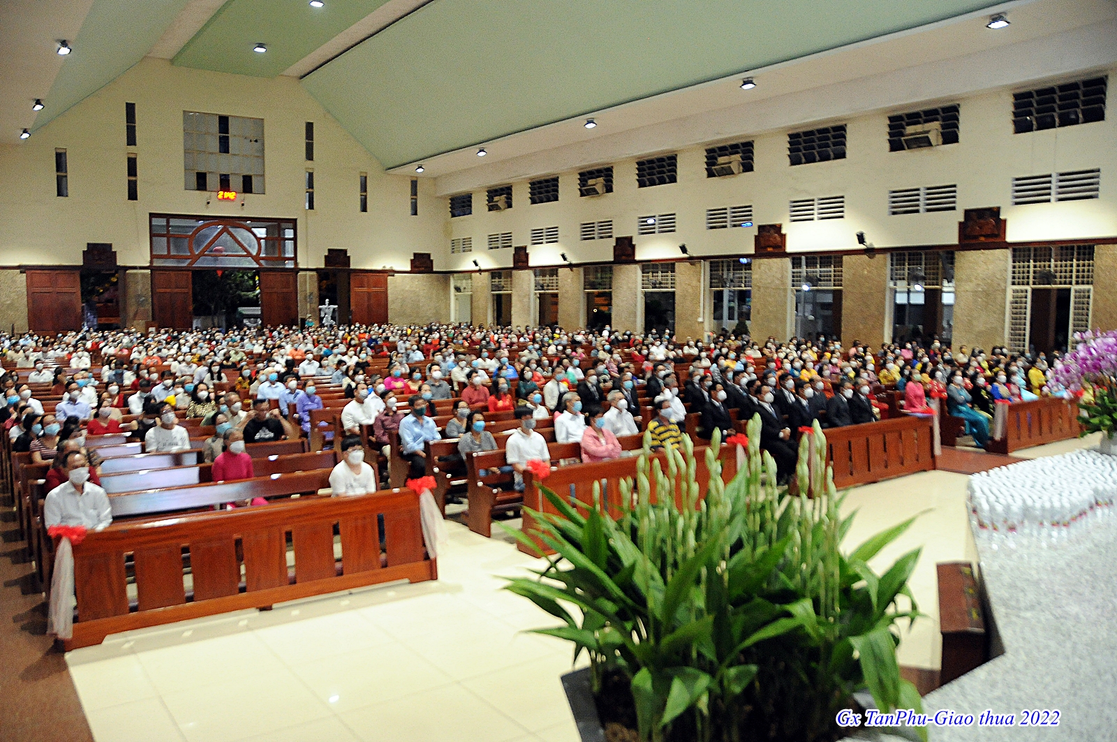 Giáo xứ Tân Phú: Thánh lễ Giao thừa năm 2022