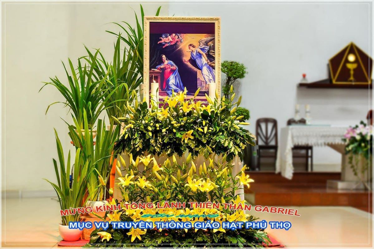 Giáo hạt Phú Thọ: Mục Vụ Truyền Thông mừng bổn mạng tổng lãnh thiên thần Gabriel