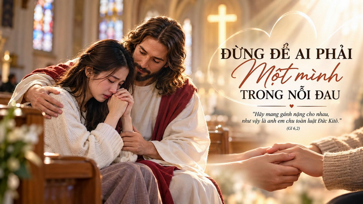 Đừng để ai phải một mình trong nỗi đau