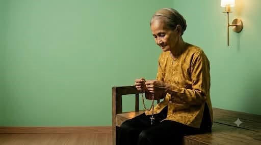 Dừng lại với lời kinh Mân Côi