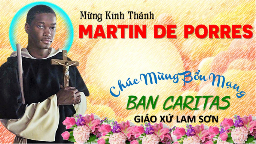 Thánh lễ Tạ ơn mừng kính Thánh Martin de Porres, Bổn mạng Ban Caritas giáo xứ Lam Sơn