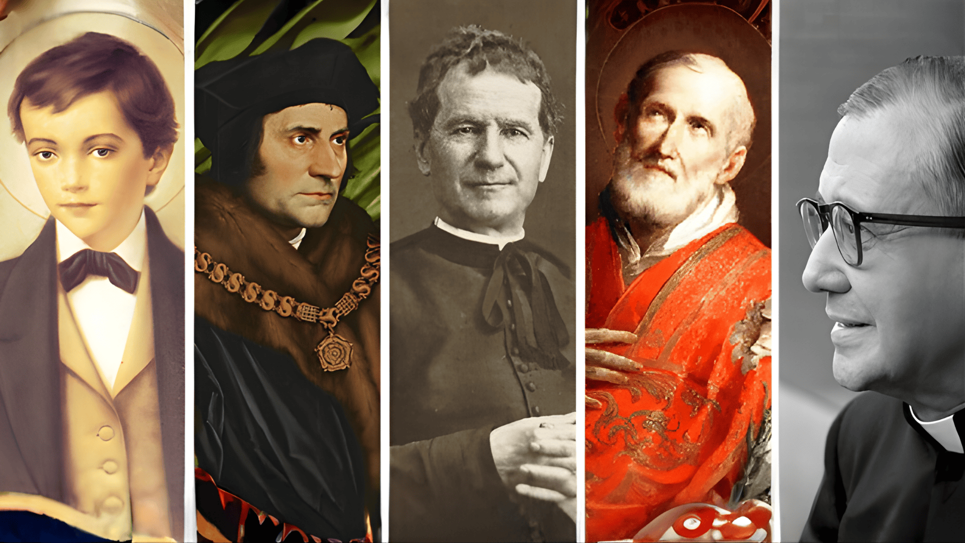 Năm vị thánh đem lại niềm vui và hài hước cho gia đình bạn