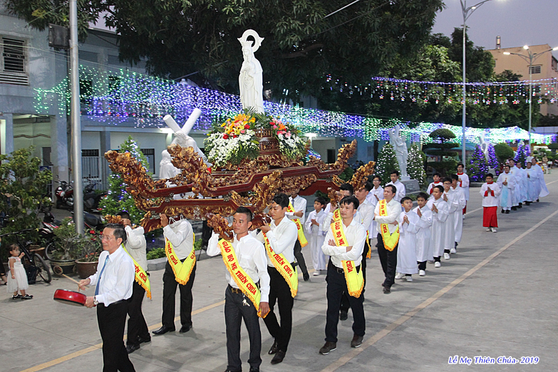 Giáo xứ Tân Phú: Mừng lễ Đức Maria Mẹ Thiên Chúa