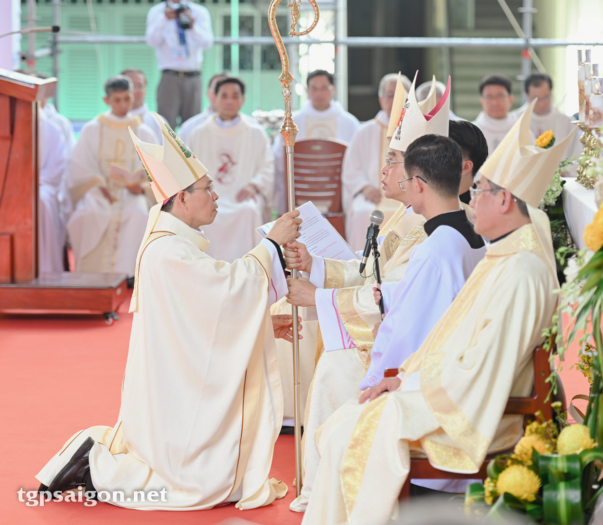 TGP Sài Gòn: Thánh lễ truyền chức Giám mục Giuse Bùi Công Trác ngày 3-1-2023