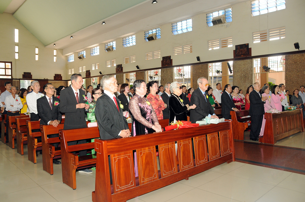 Giáo xứ Tân Phú: Thánh lễ kỷ niệm hôn phối ngày 31-12-2023