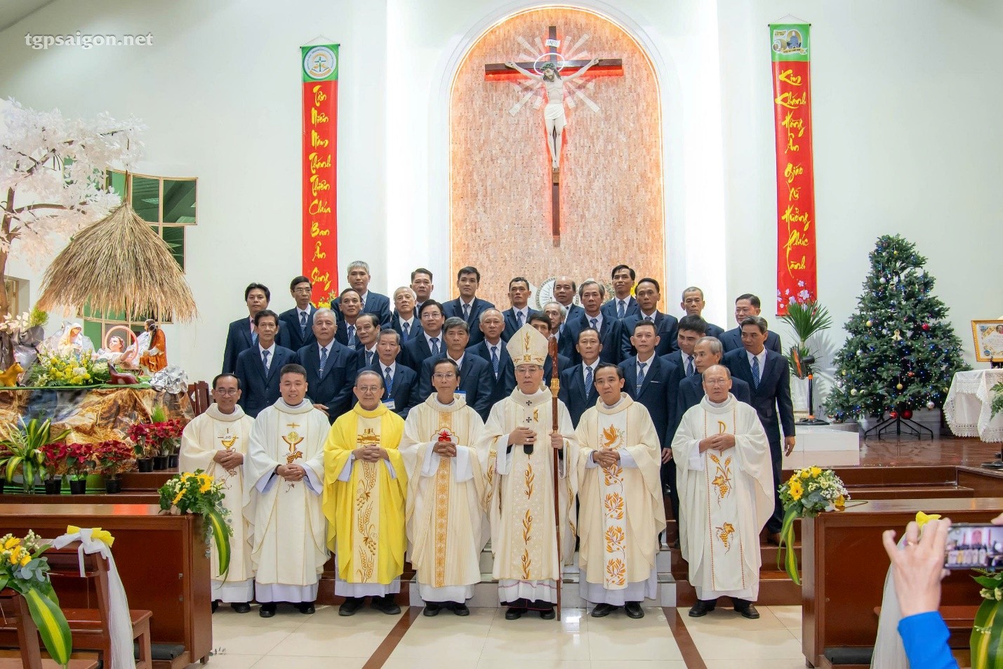 Giáo xứ Lam Sơn: Thánh lễ khai mạc Năm Thánh, mừng Kim Khánh 50 năm thành lập