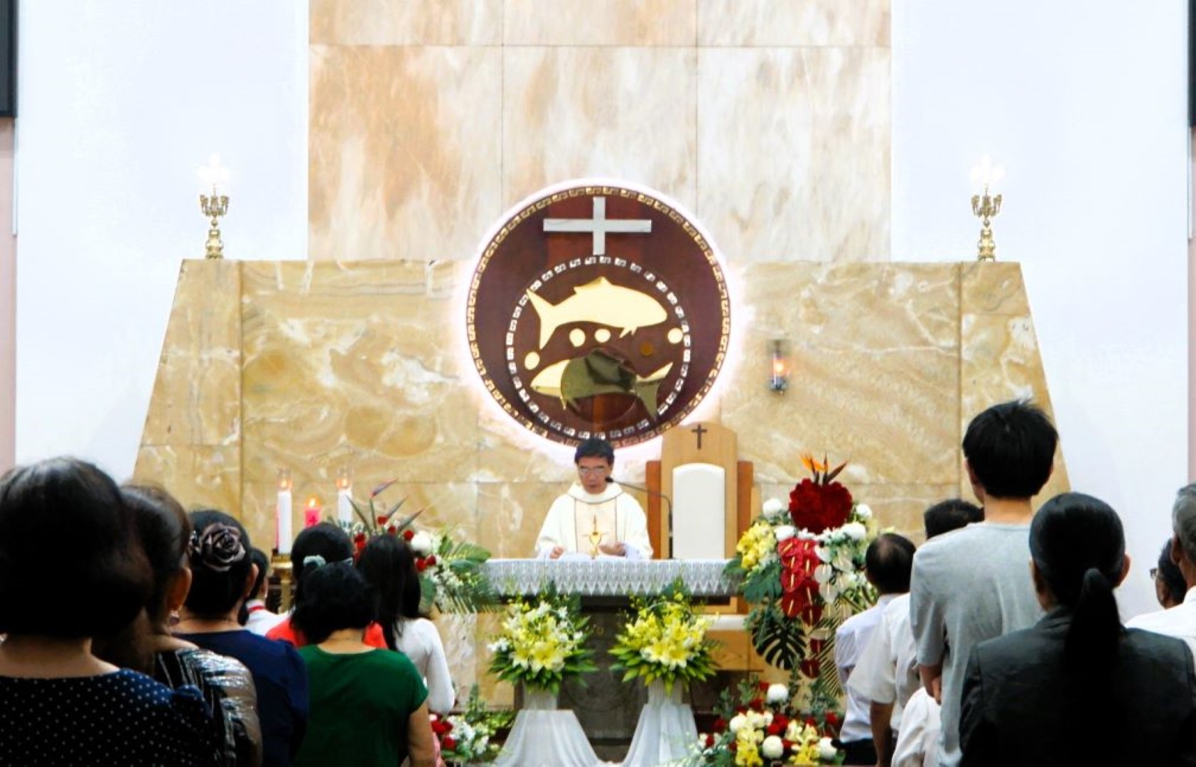 Giáo xứ Phú Hoà tôn vinh Thánh Tâm Chúa Giêsu