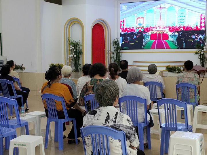 Giáo xứ Thăng Long hiệp thông tham dự Thánh lễ phong Chân phước Phanxicô Xavie Trương Bửu Diệp 02.7.2026