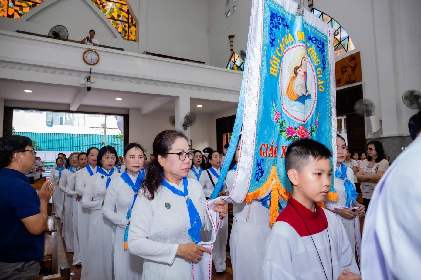 Các Bà Mẹ Công Giáo xứ Tân Phước mừng lễ Bổn mạng