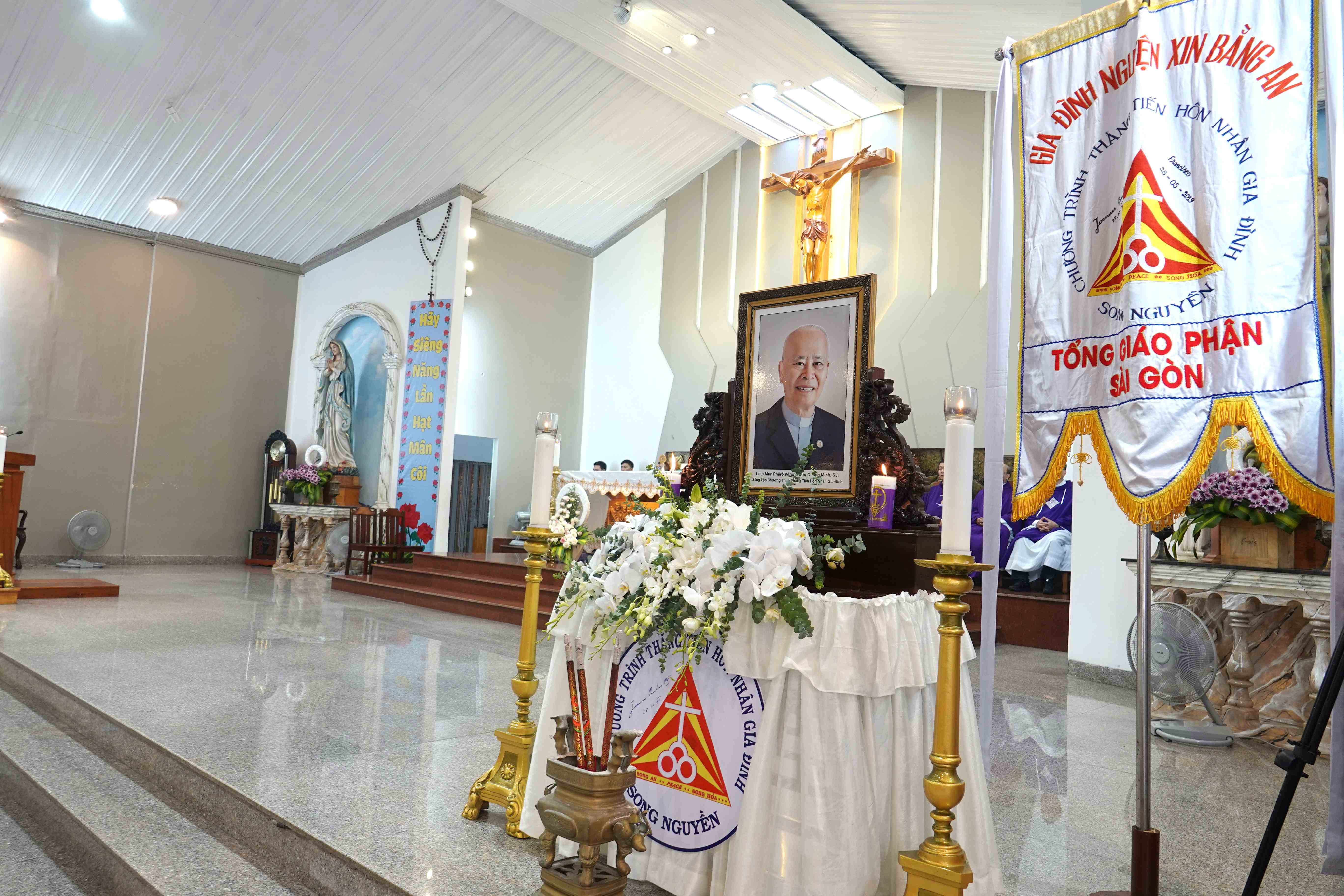 Thánh lễ cầu nguyện cho Cha cố Phêrô Vêrônê Chu Quang Minh