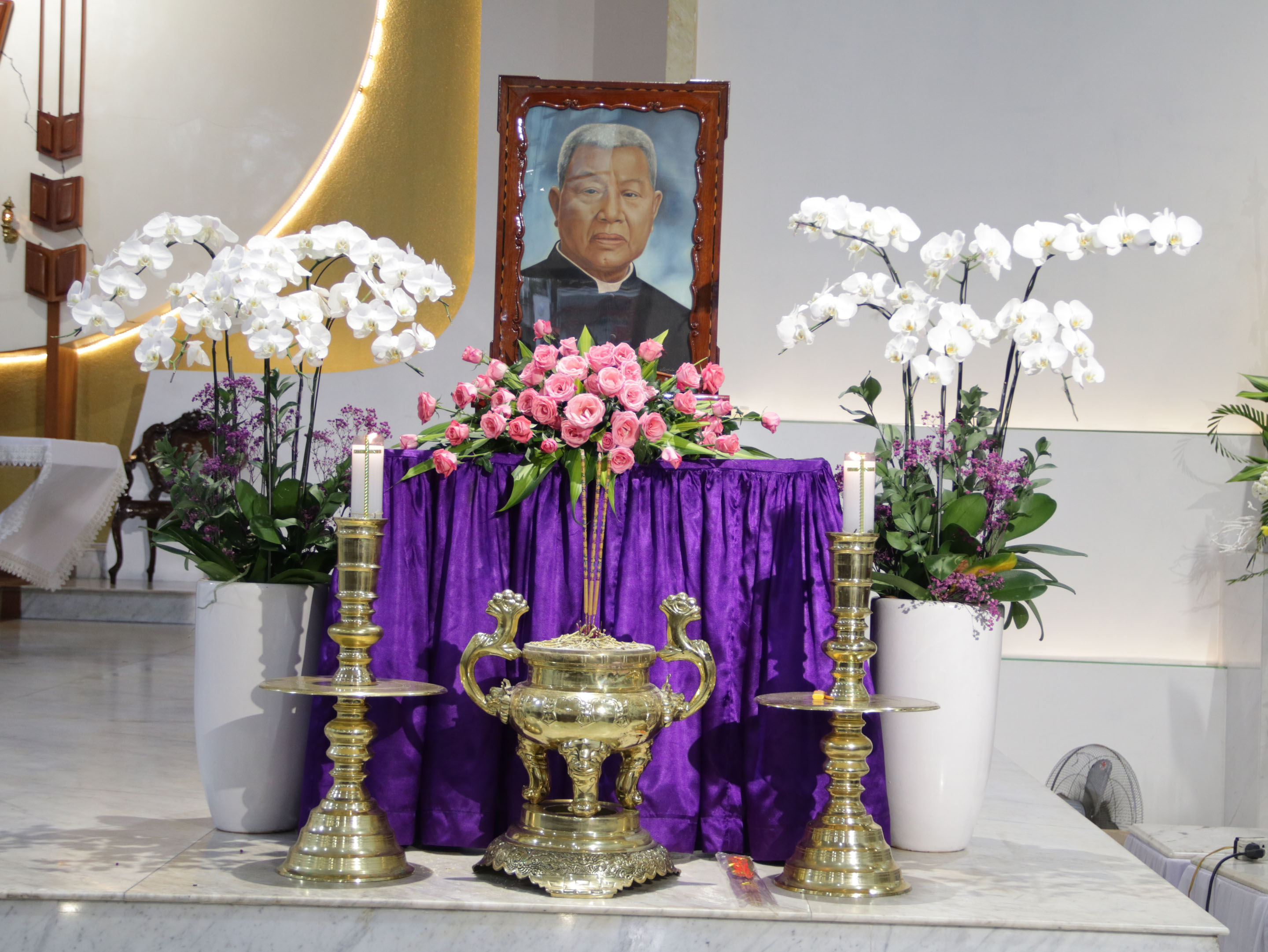 Giáo xứ Tân Việt: Lễ giỗ 32 năm Cha cố Đaminh Vũ Đức Triêm 2-12-2022