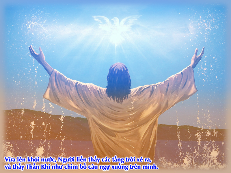 Bài giảng Chúa nhật cho thiếu nhi: Chúa Giêsu chịu phép Rửa năm B