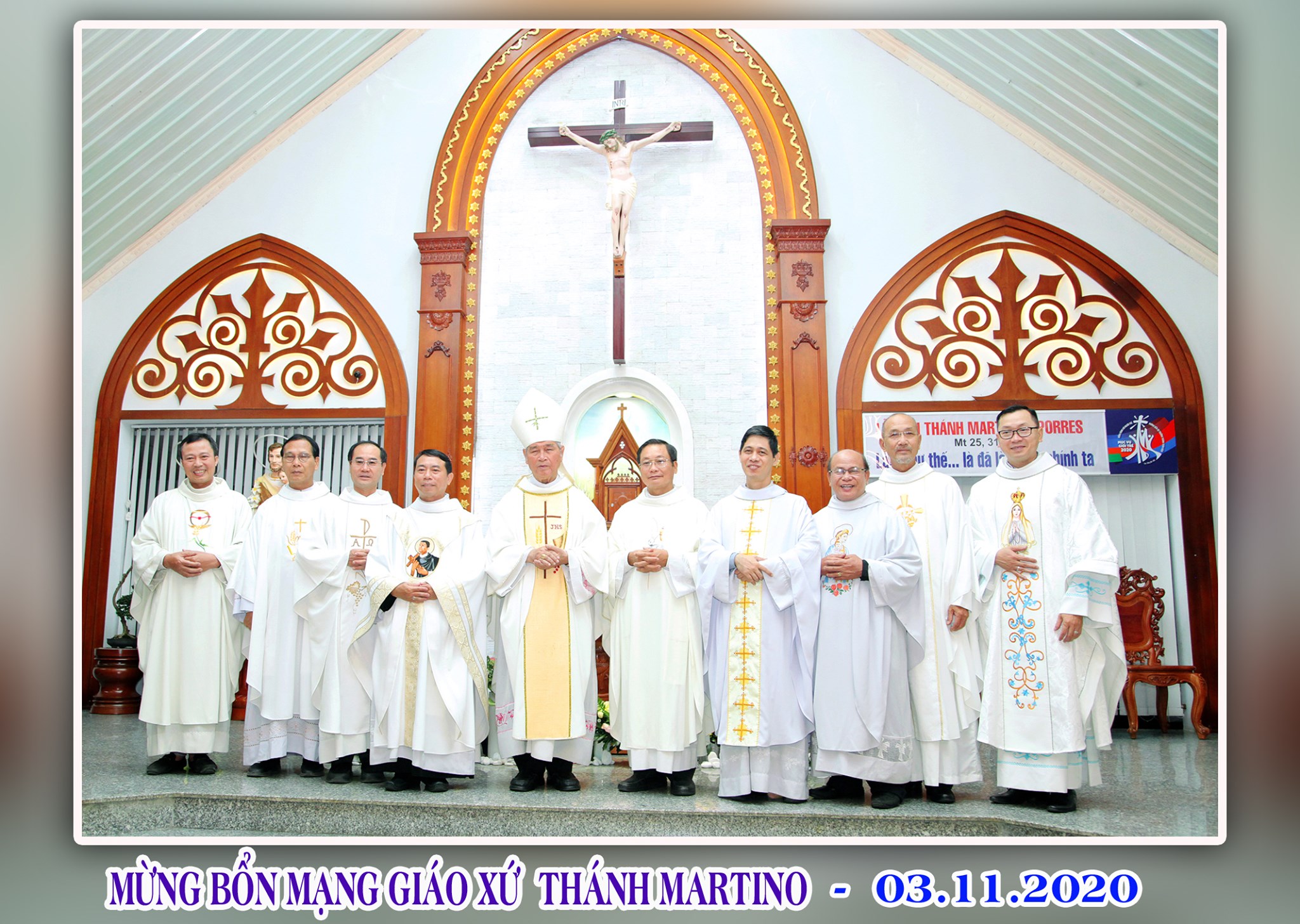 Giáo xứ Thánh Martino: Mừng kính bổn mạng ngày 3-11-2020