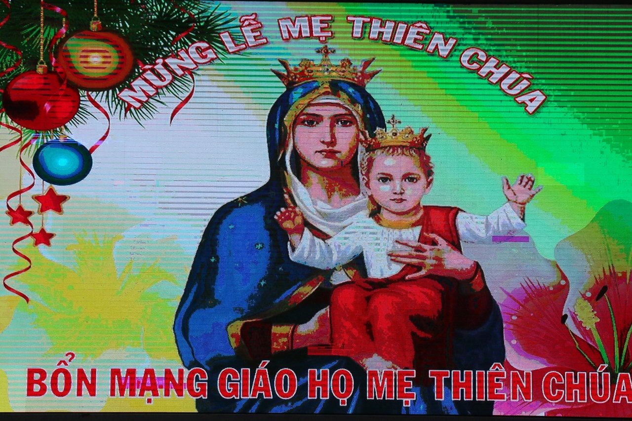 Giáo xứ Tân Phú: Giáo họ Mẹ Thiên Chúa mừng bổn mạng