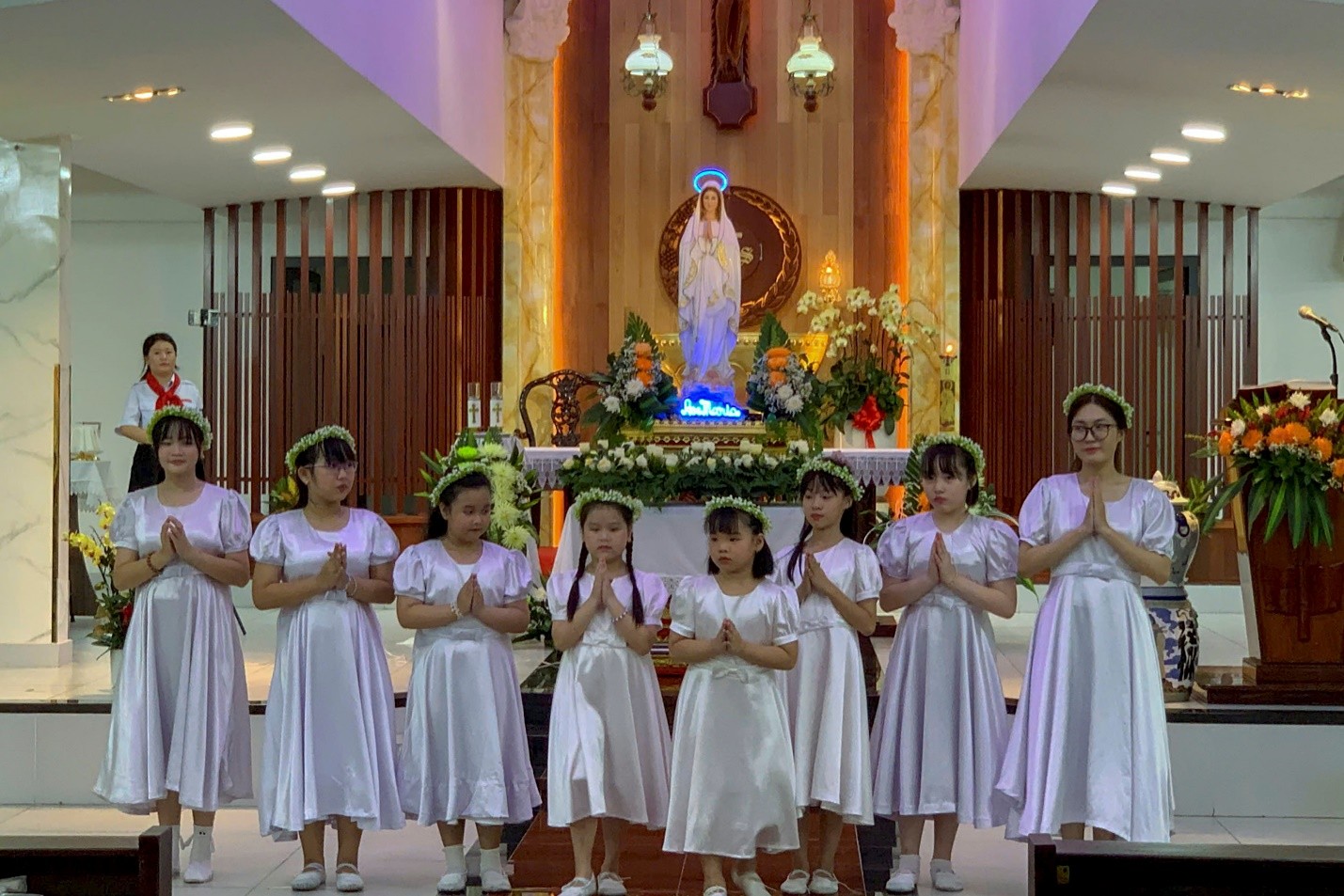 Giáo xứ Phú Quý: Khai mạc tháng Hoa kính Đức Mẹ