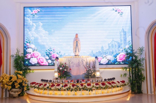 Giáo xứ Thăng Long khai mạc Tháng Hoa