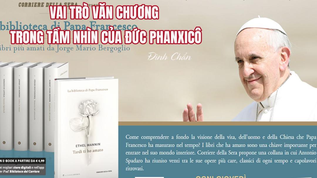 Vai trò văn chương trong tầm nhìn của Đức Giáo Hoàng Phanxicô