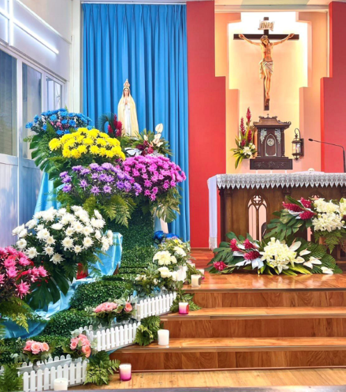 Giáo xứ Đức Mẹ Hòa Bình Vườn Chuối: kết thúc tháng hoa kính Đức Mẹ