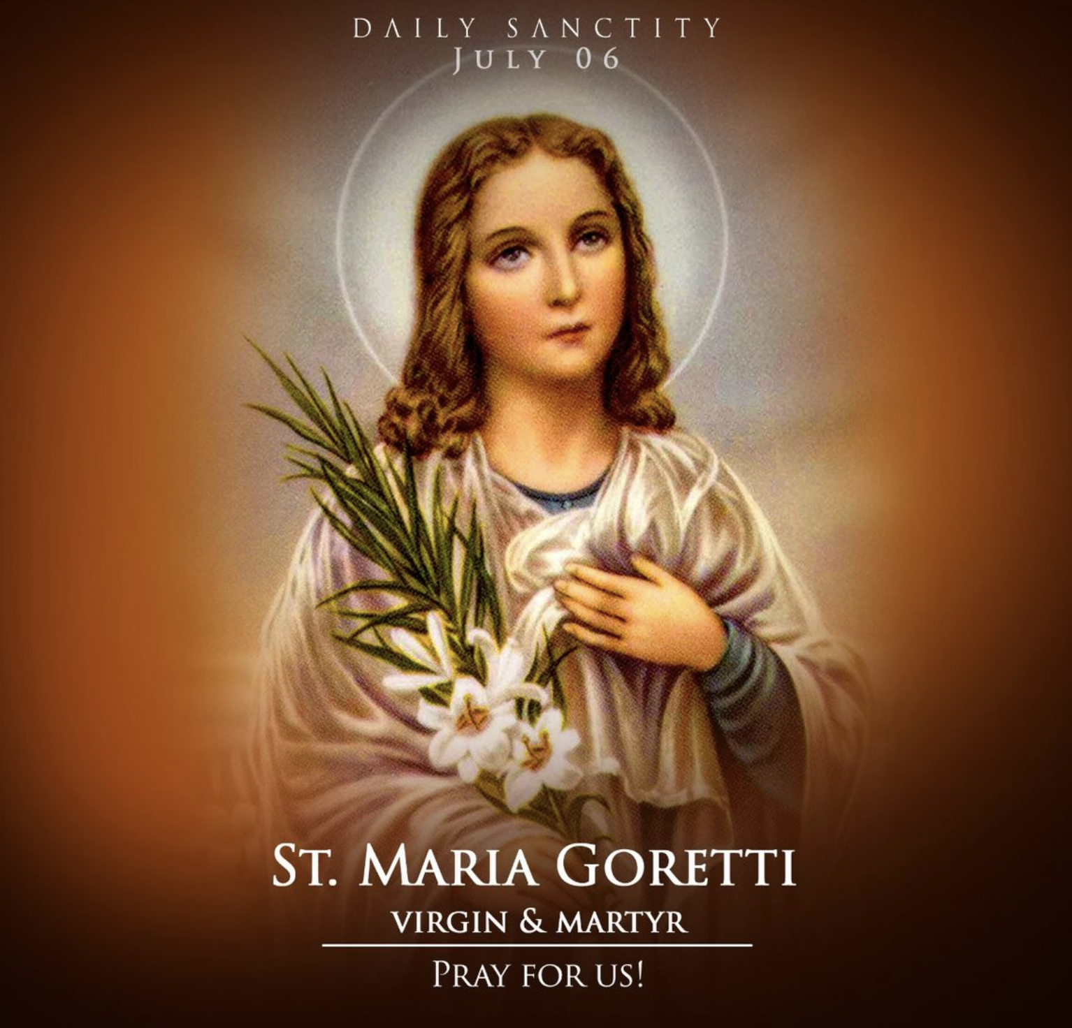 Ngày 06/07: Thánh Maria Goretti, đồng trinh tử đạo (1890-1902)
