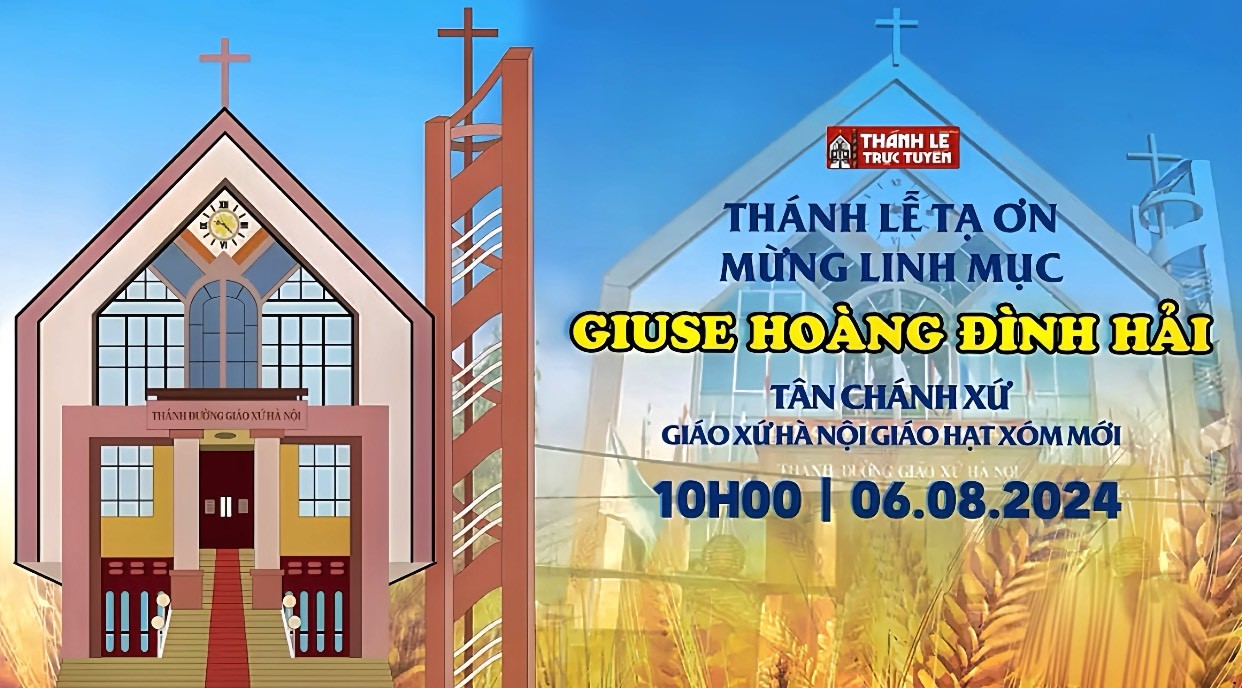 Thánh lễ nhậm chức của linh mục tân chánh xứ Hà Nội 06.08.2024