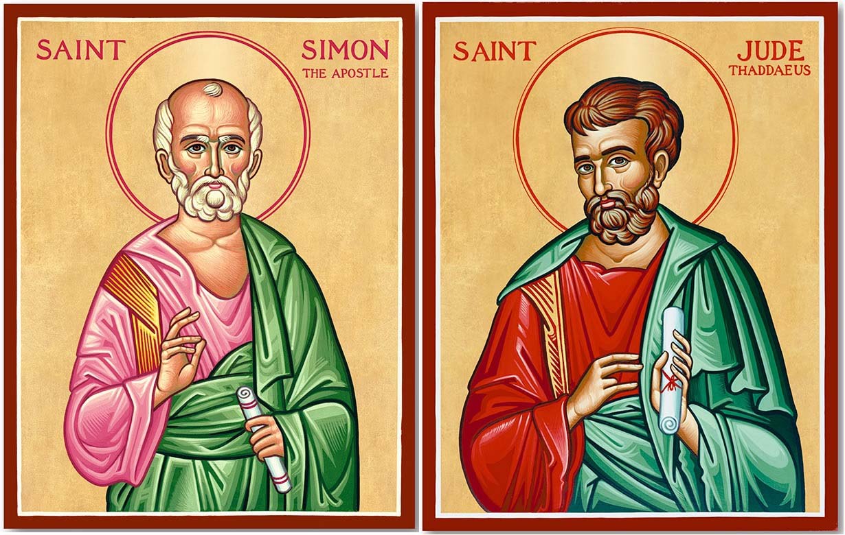 Ngày 28/10: Thánh Simon và Thánh Giuđa, Tông đồ - lễ kính
