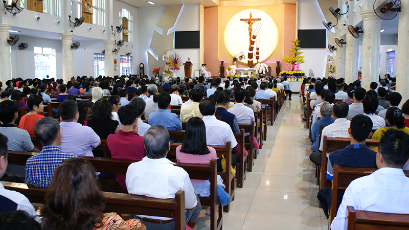 Giáo xứ Tân Việt: Thánh lễ chúc tuổi các vị cao niên