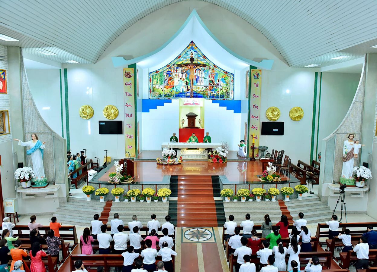 Giáo xứ Tân Phú Hòa: tân Hội Đồng Mục Vụ tuyên thệ ra mắt