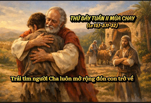 Trở về để được cha ôm vào lòng