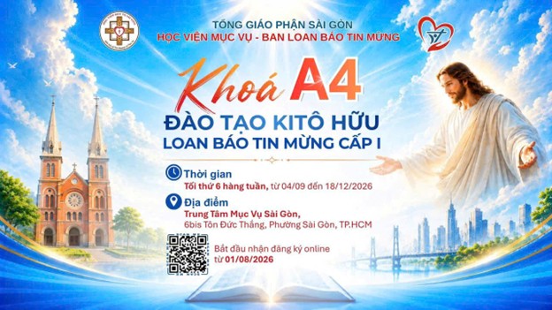 Khai giảng khóa A4 - Đào tạo Kitô hữu Loan báo Tin Mừng cấp 1
