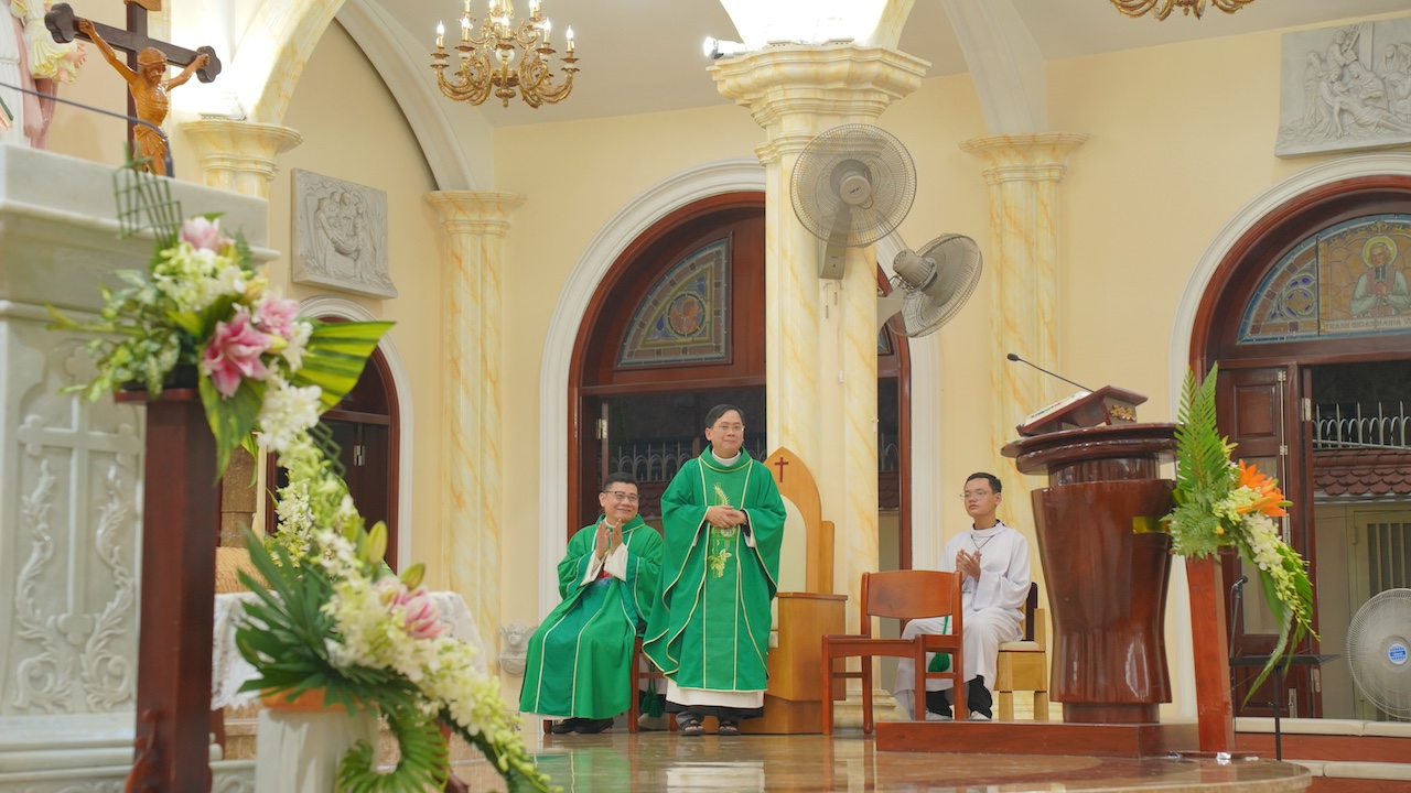 Giáo xứ Thị Nghè: Thánh lễ khởi đầu sứ vụ của Linh mục Phanxicô Xaviê Đoàn Hữu Hòa