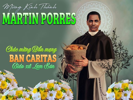 GX Lam Sơn:  Thánh lễ mừng kính Thánh Martin Porres - Bổn mạng Ban Caritas 03-11-2023