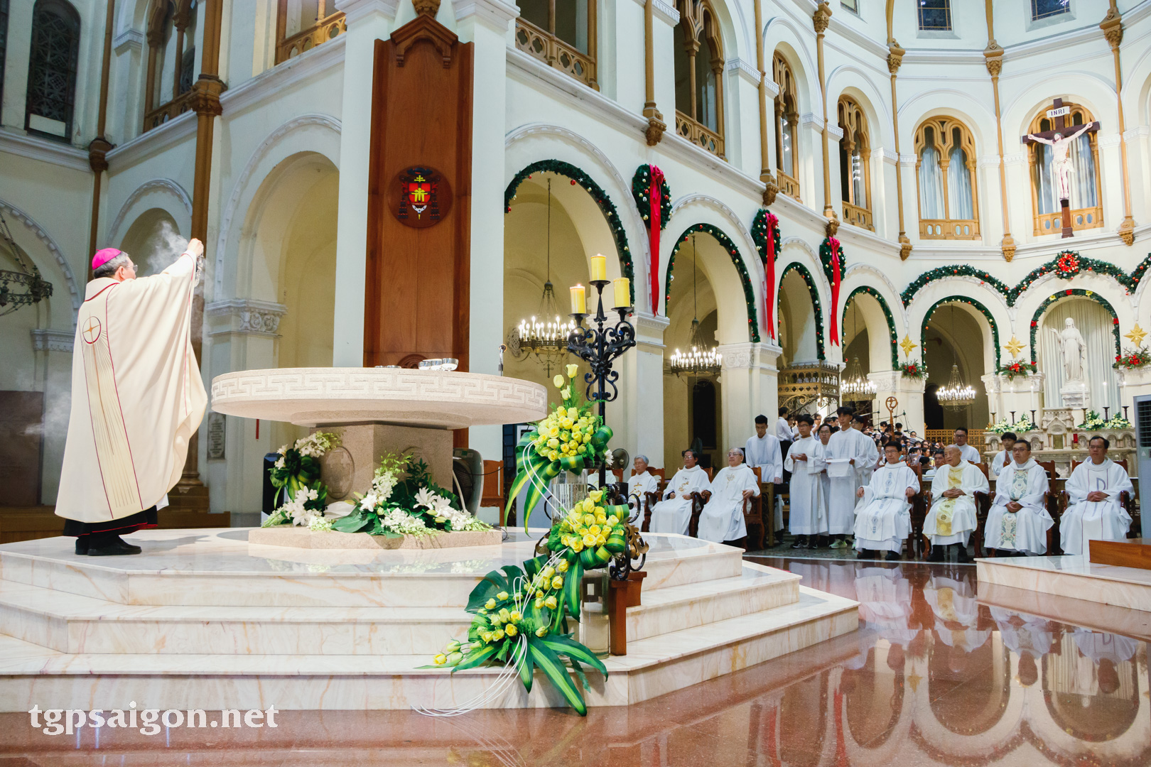 Nhà thờ Chính tòa Đức Bà Sài Gòn: tân Giám mục Phụ tá Giuse dâng thánh lễ Tạ ơn 7-1-2023