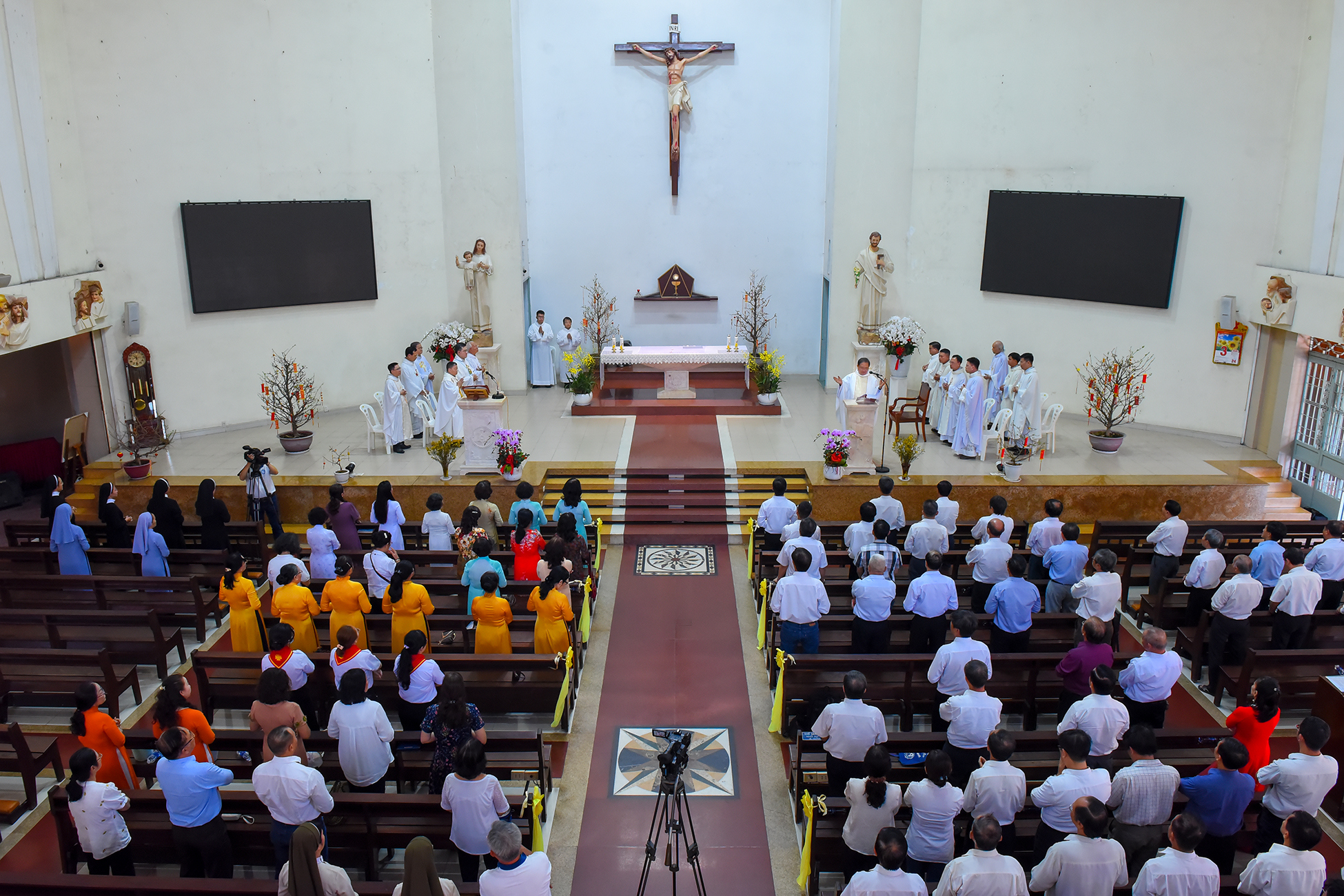 Giáo hạt Phú Thọ: Thánh lễ tất niên 2024
